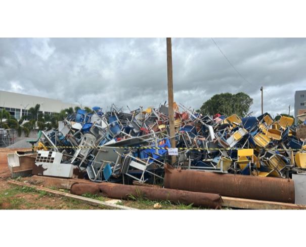 Foto de AMARGOSA/BA - Sucatas metálicas, mobiliários e equipamentos diversos inservíveis