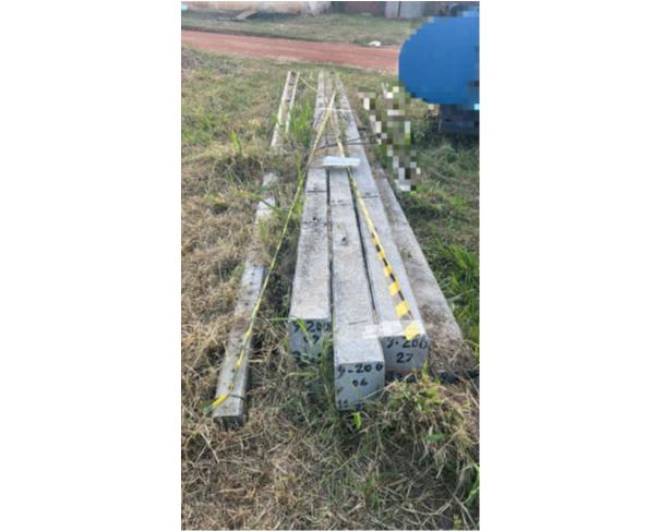 Foto de AMARGOSA/BA - Postes em concreto armado