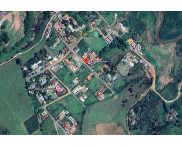 Foto de SANTOS DUMONT/MG — Lote com 1.028,20m² no bairro Córrego do Ouro
