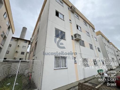 CRICIÚMA/SC — Apartamento Linha Batista (F8787705988965)