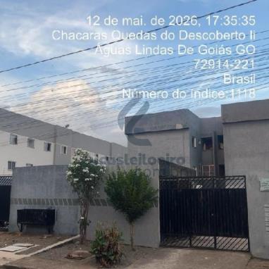 AGUAS LINDAS DE GOIÁS/GO — Apartamento Chácaras Quedas Do Descoberto (F8444426904924)